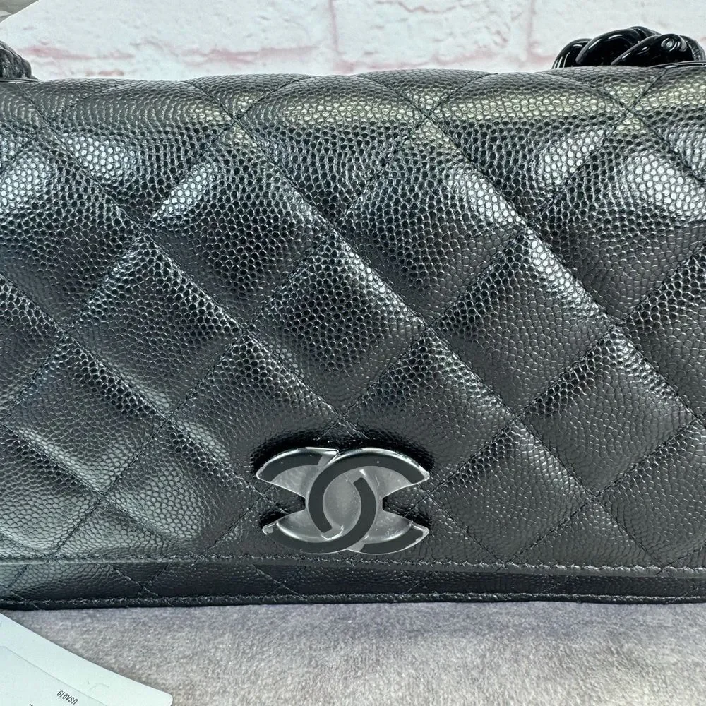 Chanel NEW Caviar My Everything Wallet on a Chain - Picture 2 of 16